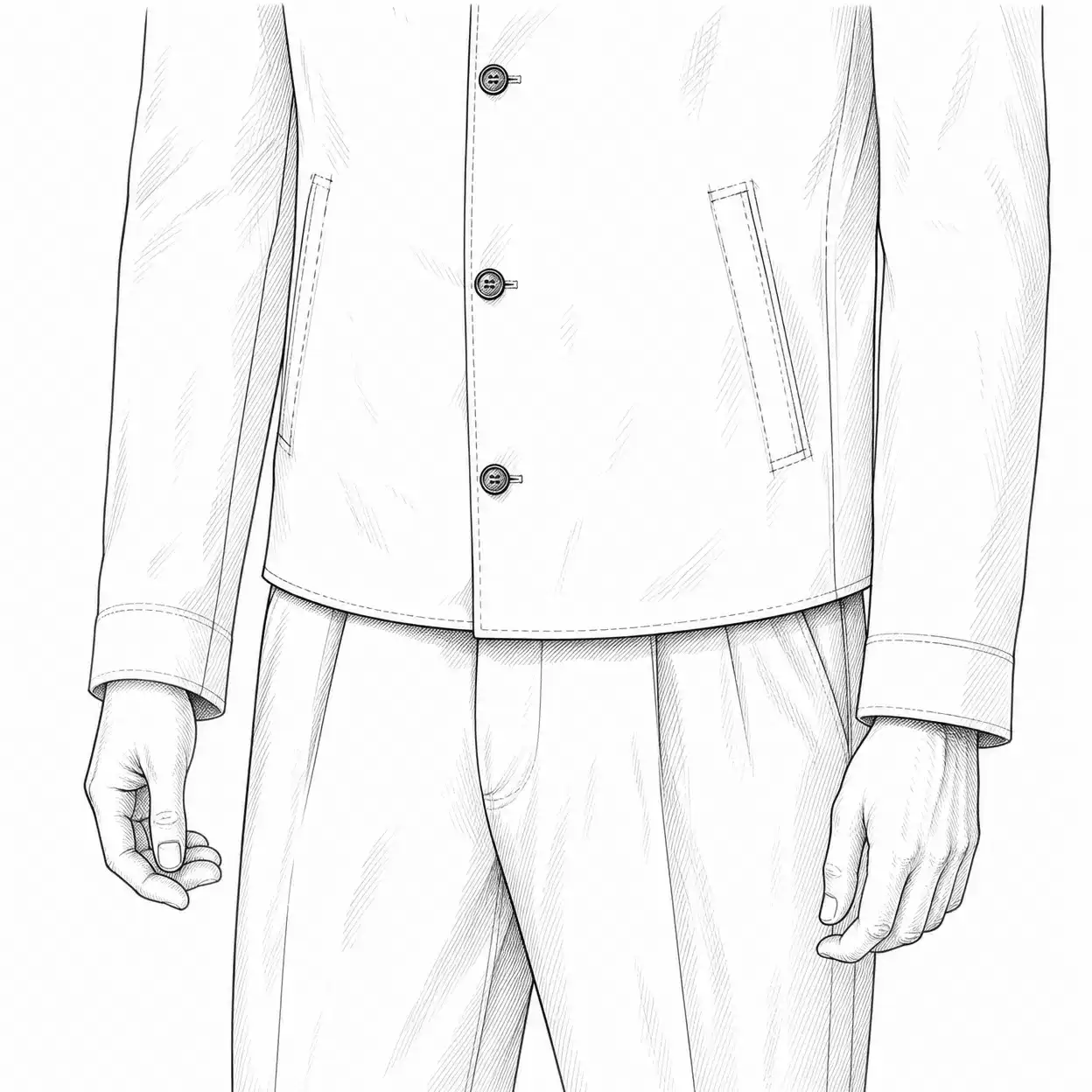 How to measure natural waist for suit trousers