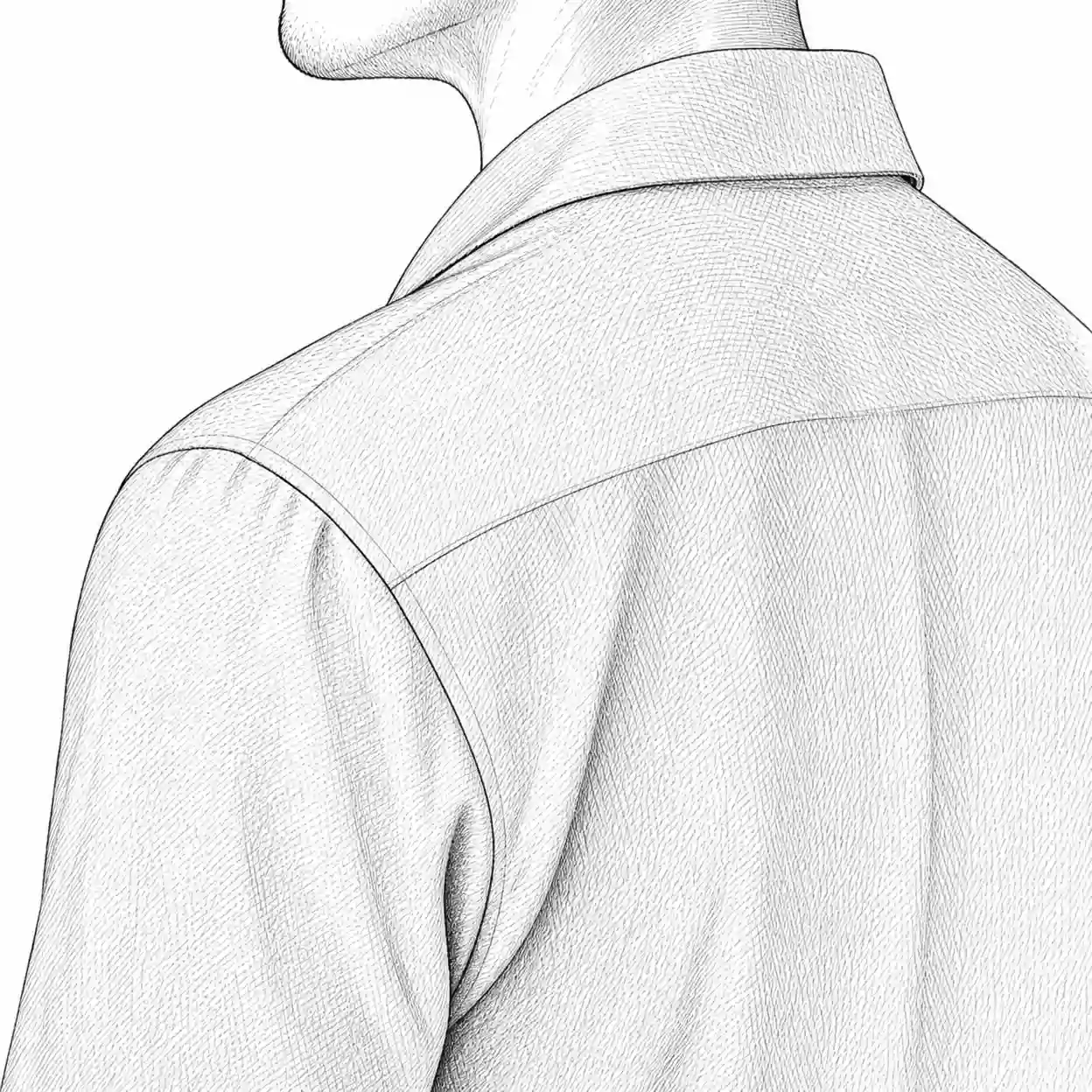 How to measure shoulder width for a suit jacket